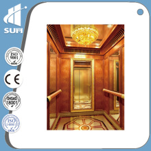 Speed 0.4m/S Luxury Decoration Home Elevator